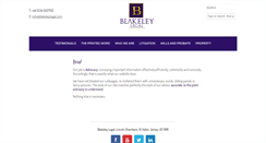 Desktop Screenshot of olafblakeley.com